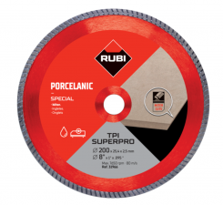 Diamant. kotúč TPI 200 SUPERPRO, mokrý rez